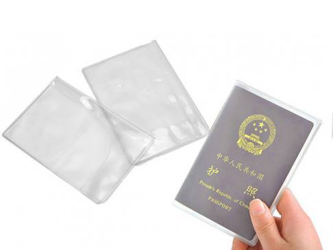 Transparent Passport Container