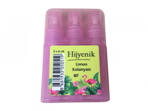 3 lü Mini Kolonya