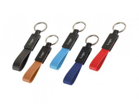 Metal Black Keychain