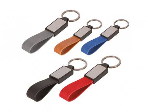 Metal Black Keychain