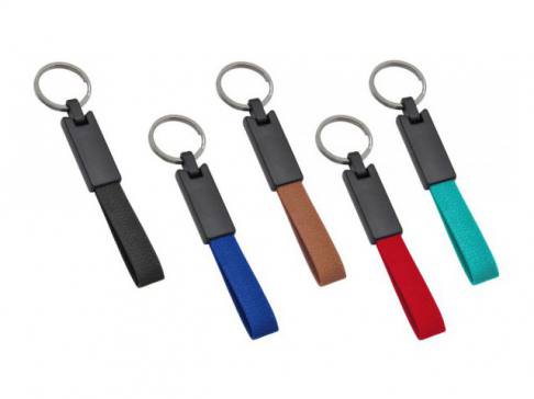 Metal Black Keychain