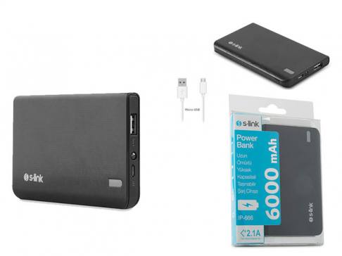 Powerbank - 6000 mAh