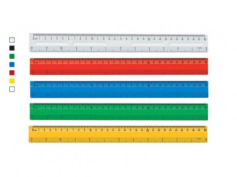 Colored Plastic Ruler