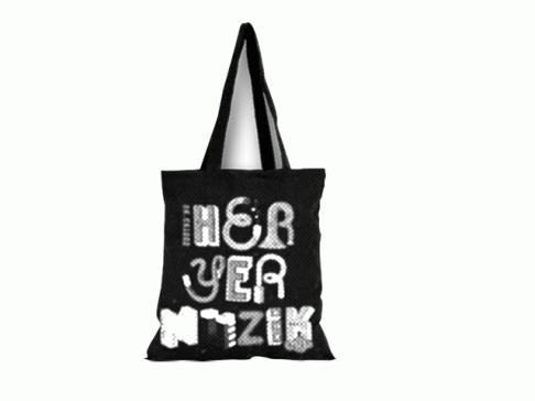 Black Raw Cloth Bag (30X40 cm)